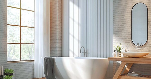 專家表示，可利用自然材質打造夢幻日間SPA空間。圖／21世紀不動產提供