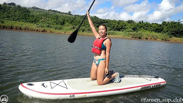 郭子綾是陽光健美的游泳教練、救生員,很少人知道,她曾有段晦暗不為人知的青春。圖片由郭子綾授權「有肌勵」刊登