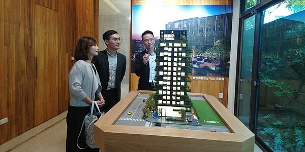 近期房市買氣與來客數明顯下滑,台中上市櫃建商購地與推案策略出現轉彎。圖/中時報系資料照