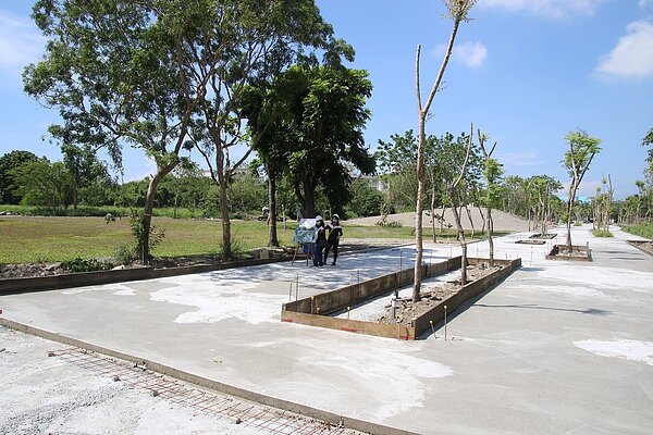 臺東縣政府爭取獲核定內政部前瞻基礎建設競爭型計畫,於臺東市康樂車站、幸福住宅、國立史前文化博物館新闢站前廣場與史前花園工程。圖/台東縣政府提供