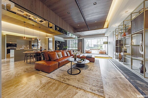 「元鈞坐忘山」有豪宅居住感。圖/業者提供