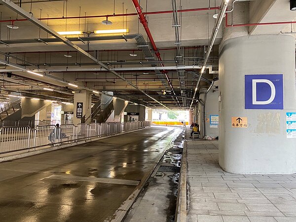 30日起右環線增停靠台中車站D月台。圖/觀旅處提供