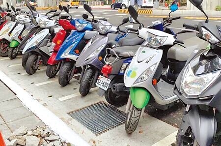 北市共享運具權利金遭質疑太低,交通局著手修法,預估明年可收業者350萬元。(本報資料照片)