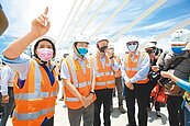 金門大橋工程進度98％　拚10月通車