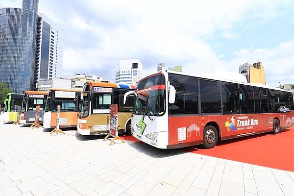 台中市幹線公車7月1日六線齊發。圖／台中市交通局提供
