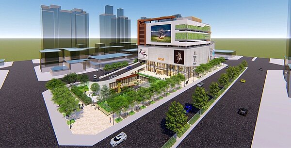 台中市興建崇德昌平停車場,預計年底動工。圖/交通局提供