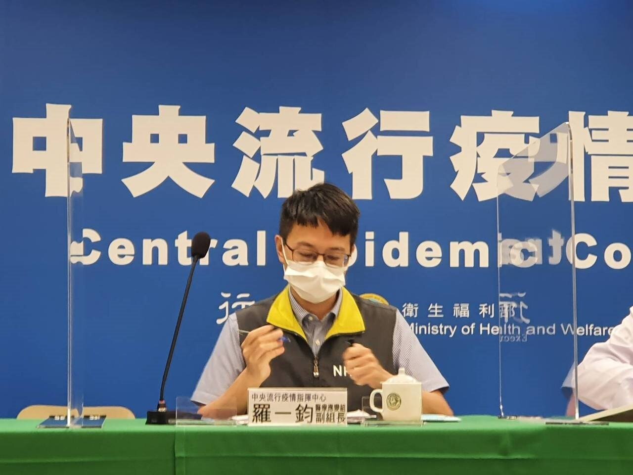 醫療應變組副組長羅一鈞。記者楊雅棠/攝影