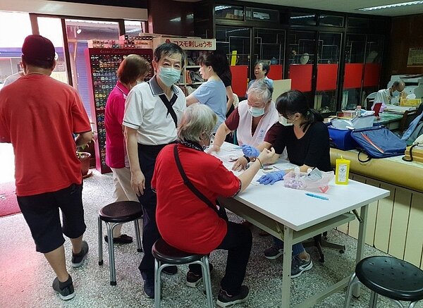 臺北市中正區黎明里健康小站。圖/取自「臺北市鄰里服務網」