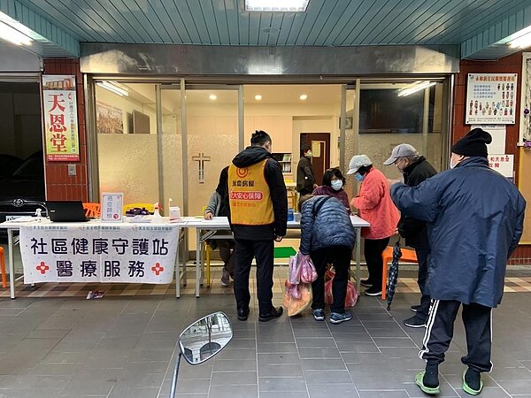 社區健康守護站。圖/莊銘淵里長提供