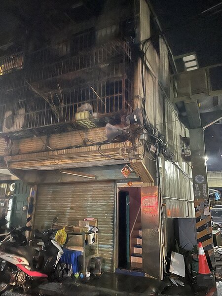 周三(29日)凌晨零時許,三重區大同南路民宅火警,造成三死憾事。圖/聯合報資料庫