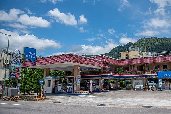 復興加油站為復興區前山唯一的加油站。圖/桃園市政府提供