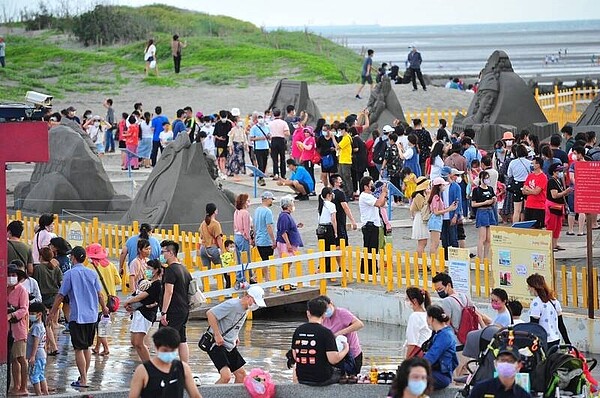 大安沙雕音樂季。圖／台中市政府觀光旅遊局