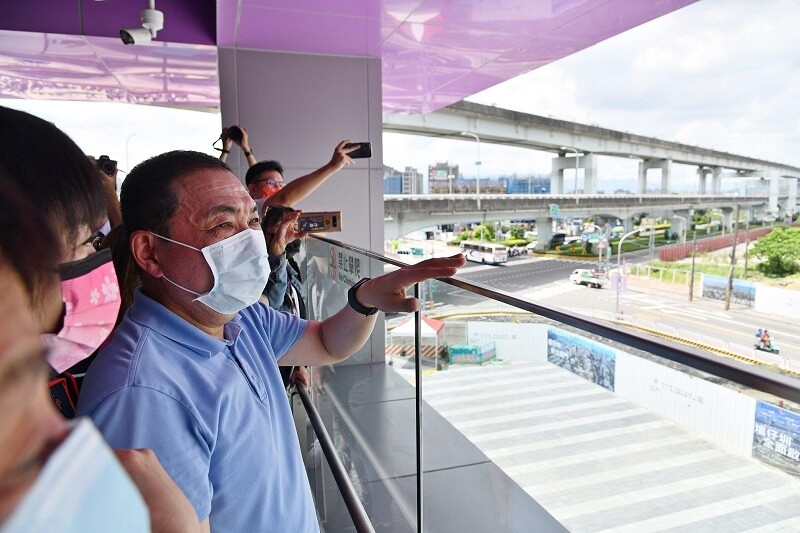 泰山塭仔圳是大台北的中心點,市地重劃面積高達400公頃,重劃區內有機場捷運線通過,A5泰山站正對塭仔圳重劃區,完工後將吸引幾十萬人口進駐。圖/新北市政府提供