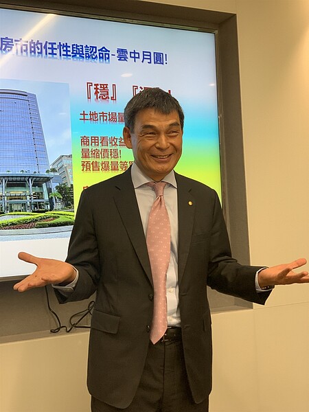 戴德梁行董事總經理顏炳立。記者朱曼寧/攝影