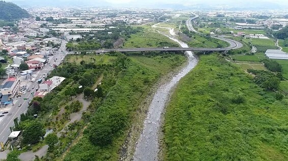 南投埔里眉溪內埔橋至守城橋段堤防老舊，水利署三河局將編列6000萬元整建。圖／第三河川局提供