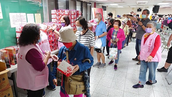 萬和里的母親節活動。圖／取自台北市鄰里服務網
