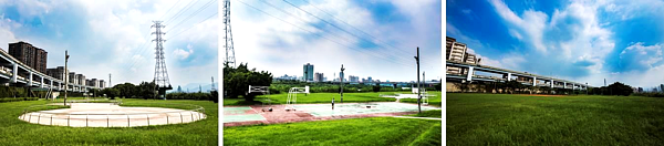 萬和里里內有溪州河濱公園，可以去攀岩、騎腳踏車兜風。圖／陳育悅攝
