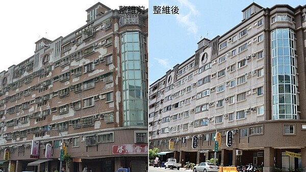 屋齡20年以上合法建築物，可向高雄市都發局申請整建維護事業補助，即起提供專人專線服務。圖／高雄市政府提供