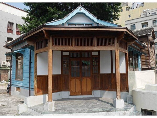 百年東門派出所主體建物已修復完成。圖/嘉義市警局提供
