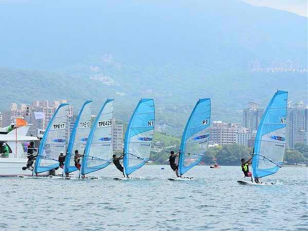 帆船運動在很多沿海國家廣受歡迎。圖/新北市政府提供