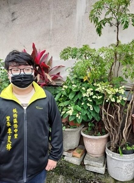 里長李旻樺愛文化藝術，身體力行的實務派。圖／易小滿攝


