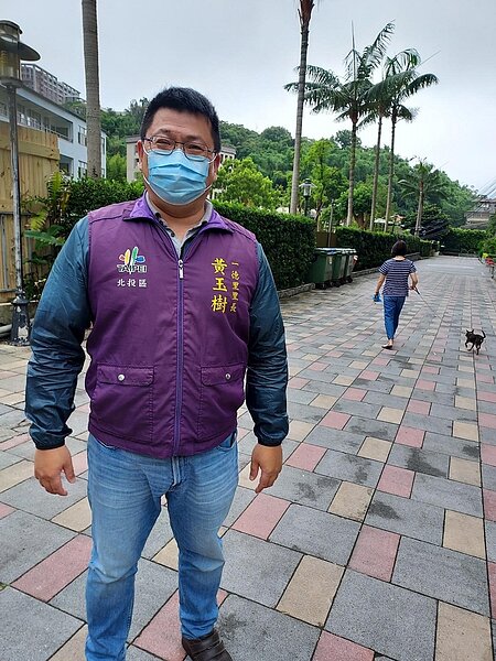 里長黃玉樹是大屯山的孩子。圖／易小滿攝