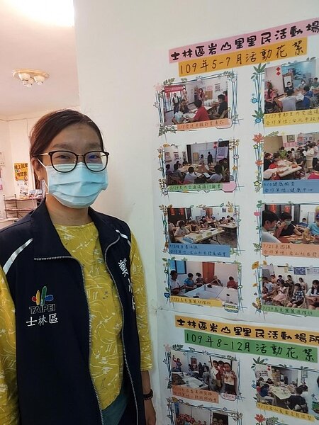 海歸里長鄭小塔年輕有幹勁。圖／易小滿攝