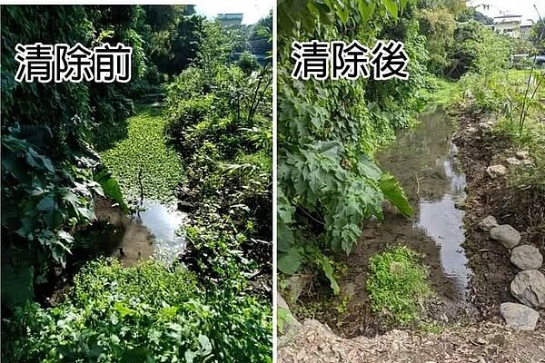 溼地重建，形成生態棲地。圖／里辦提供。