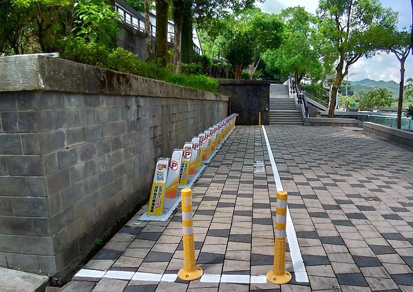 坪林茶業博物館YouBike2.0租借站。圖/新北市交通局提供