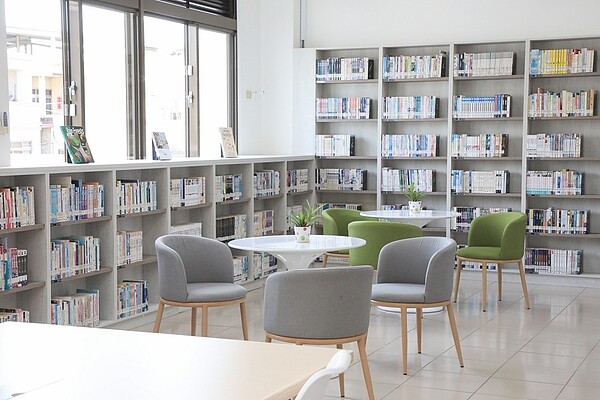 台中市后里圖書館重新開館啟用。圖/台中市政府提供
