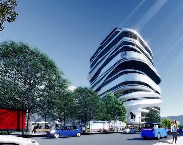 彰化人期待的第一家百貨公司中友百貨彰化館,土地使用分區管制要點最近才發布實施,接著進入都市設計審查,通過後,即能申請建照,要趕在年底前動工,還要努力。圖/彰化縣政府提供