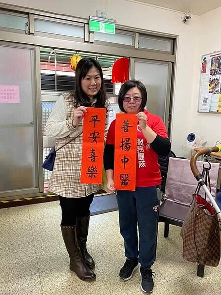 新手里長洪美惠曾經擔任會計，和氣而真誠。圖／里辦提供。