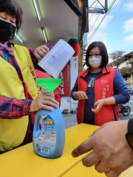 洪美惠疫情期間備加謹慎。圖／里辦提供