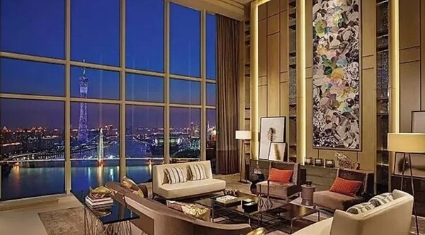 中超球員郜林正掛牌出售一套位於廣州僑鑫匯悅台的豪宅,掛牌價為1.45億元人民幣。圖/擷取自僑鑫官網