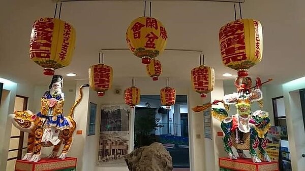 芝山巖慶讚中元文化展。圖／易小滿攝
