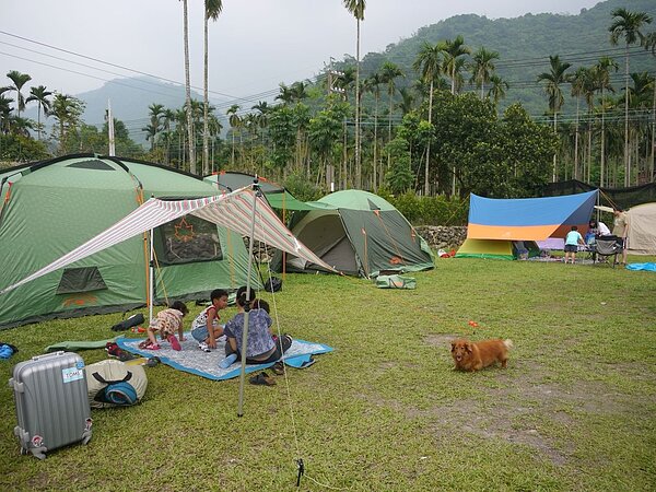民眾露營示意圖。本報資料照片