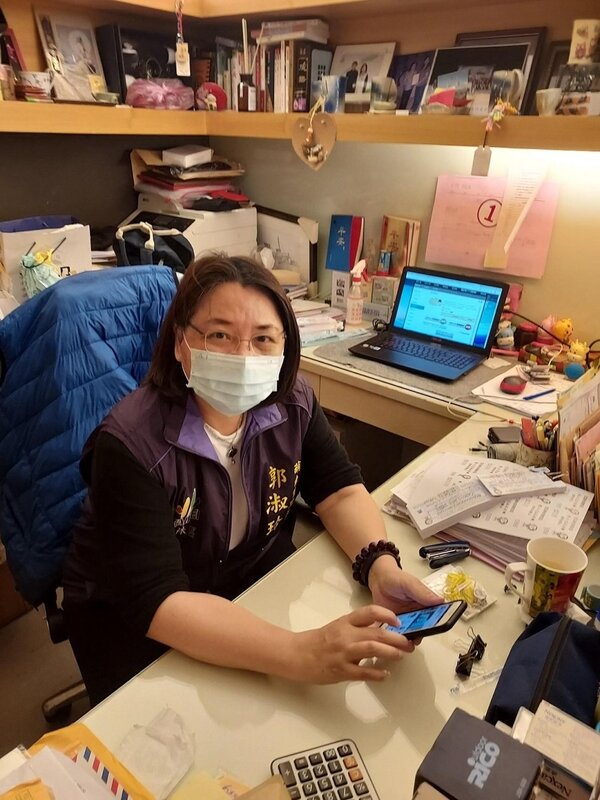 里長郭淑玲務實勤奮，把日常過好。圖／易小滿攝
