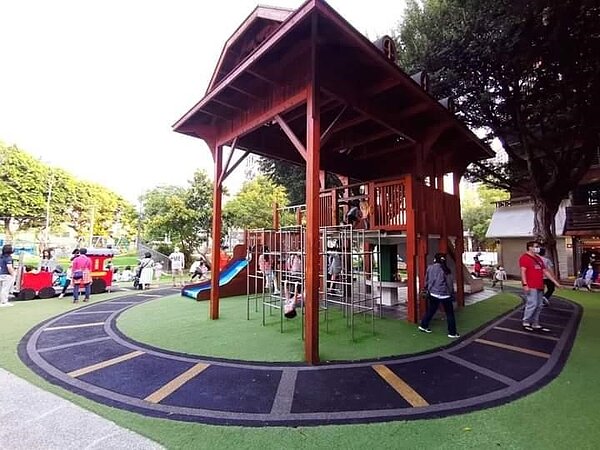 北投火車站公園複製版。圖／里辦提供