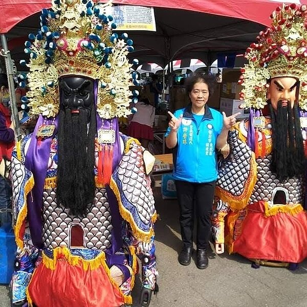 許瑩珠積極發展關渡里特色。圖／易小滿攝