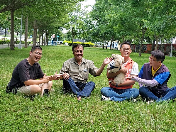 台中市政府將在西屯區協仁公園設置寵物運動區。圖／建設局提供