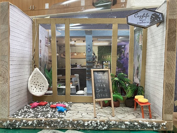 東海藝術街將在7月30日展出以商圈為主題的「巷弄的藝界人生—微縮模型展」。圖/台中市政府提供