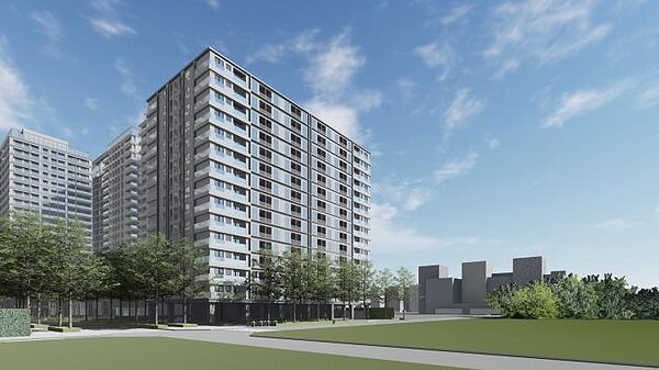 平實一期台南公宅模擬圖/都發局提供