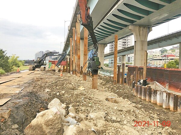 成洲抽水站拚9月完工,可完備抽水系統,改善區域積淹水。圖/新北水利局提供