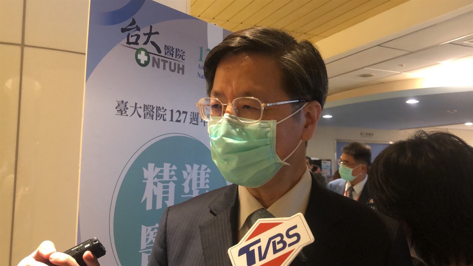 張上淳說,若有準備數千劑,足以應付短期內猴痘疫情。記者沈能元/攝影