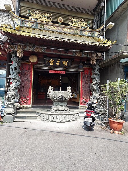 福安里祭拜玄安宮玄天上帝。易小滿攝
