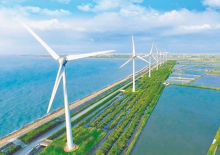 審計部最新報告指出,截至110年底止,離岸風電累計裝置容量為237.2MWW(百萬瓦),較目標量2674MW短缺2436.8MW,落差高達91.13%。圖/彰化縣政府提供/吳建輝彰化傳真