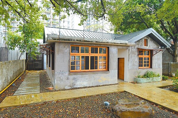 將軍村修復後眷舍外觀。新竹市政府提供