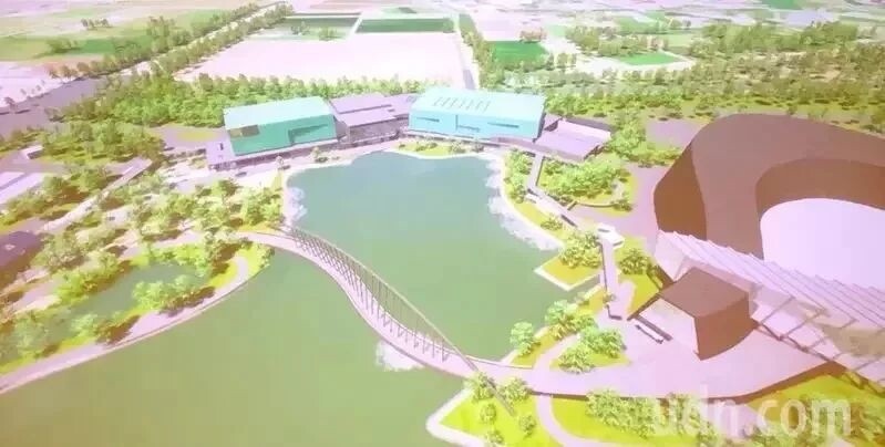 國立故宮博物院新館國寶館規畫設計圖。圖/聯合報資料照片