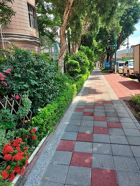 井然有序的社區生活。易小滿攝