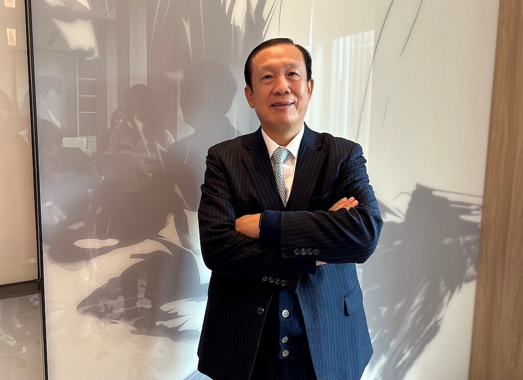 鄉林建設集團董事長賴正鎰。圖／好房網News記者蔡佩蓉攝影